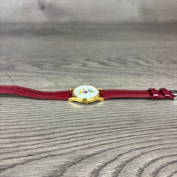 Vintage Lorus Quartz Disney Mickey Mouse Watch V515-6000 A1 Seiko Japan - Picture 10 of 10